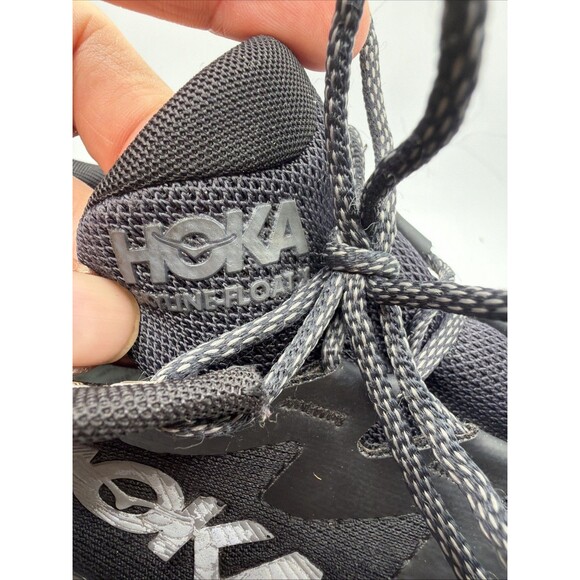 Hoka Skyline-Float X Triple Black Hiking Shoes Vibram Mens 11.5 D 1141610 BBLC main image 14